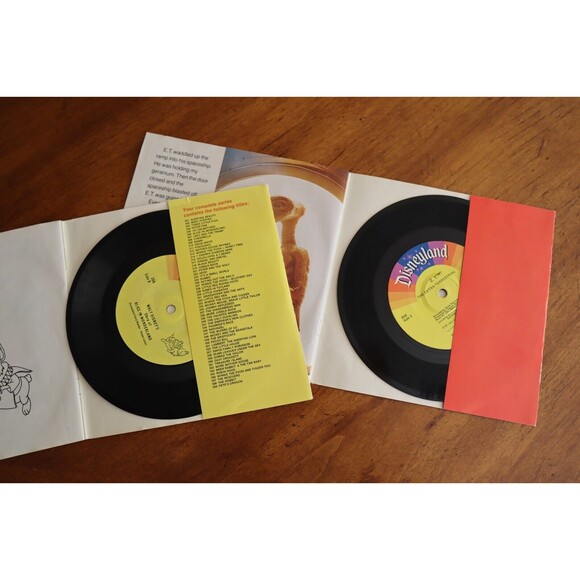 E.T. The Extra-Terrestrial + Alice in Wonderland SEE HEAR & READ Book & Record - Picture 8 of 12